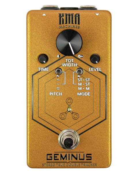 KMA Machines Geminus Stereo True Double Tracker FX Pedal - Pedal Jungle