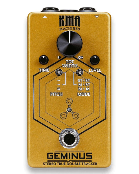 KMA Machines Geminus Stereo True Double Tracker FX Pedal - Pedal Jungle