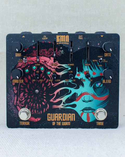 KMA Machines Guardian Of The Wurm Distortion & Noise Gate FX Pedal - Pedal Jungle