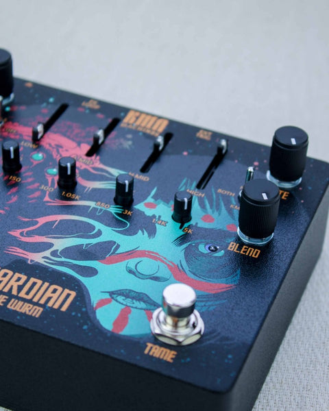 KMA Machines Guardian Of The Wurm Distortion & Noise Gate FX Pedal - Pedal Jungle