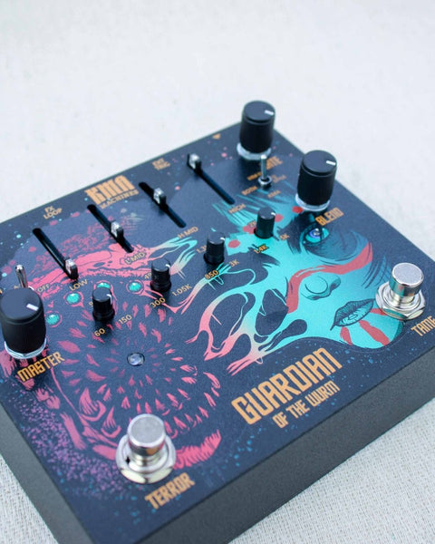 KMA Machines Guardian Of The Wurm Distortion & Noise Gate FX Pedal - Pedal Jungle