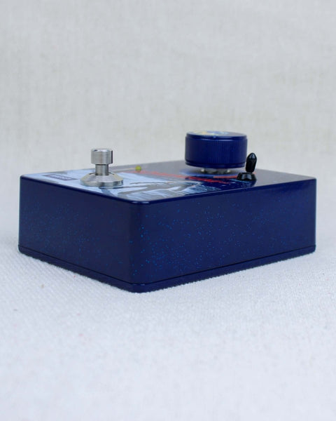 Madsen Amplification Somnium Ge Boost Blue Sparkle FX Pedal [Used] - Pedal Jungle