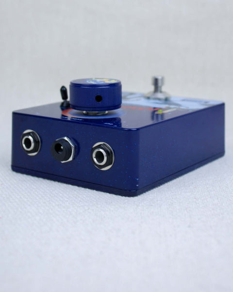 Madsen Amplification Somnium Ge Boost Blue Sparkle FX Pedal [Used] - Pedal Jungle