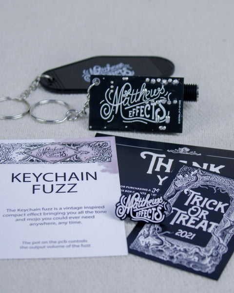 Matthews Effects Keychain Fuzz 2021 Trick or Treat Event FX Pedal [Used] - Pedal Jungle