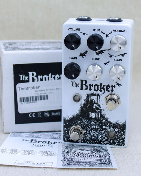 Matthews Effects The Broker Dual Overdrive FX Pedal [Used] - Pedal Jungle