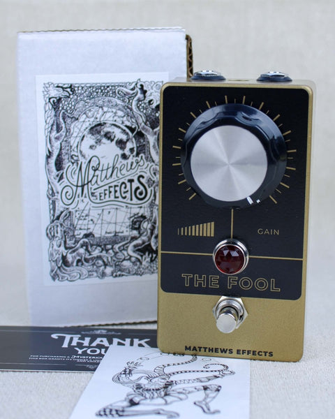 Matthews Effects The Fool Germanium Treble Boost FX Pedal [Used] - Pedal Jungle
