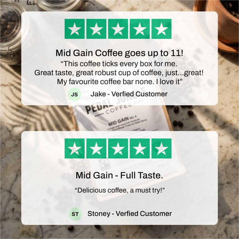 Mid Gain No.4 Whole Bean & Ground Coffee - Pedal Jungle