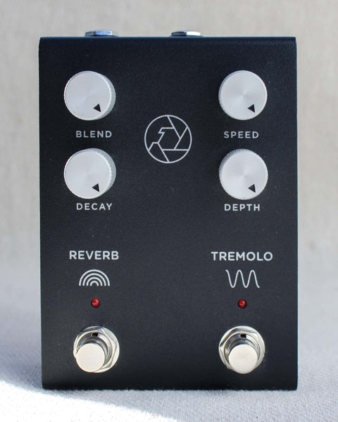 Milkman Sound F - Stop Reverb & Tremolo FX Pedal Black [Used] - Pedal Jungle