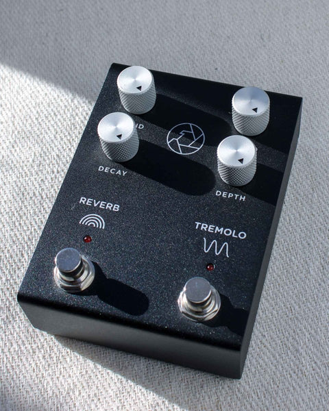 Milkman Sound F - Stop Reverb & Tremolo FX Pedal Black [Used] - Pedal Jungle