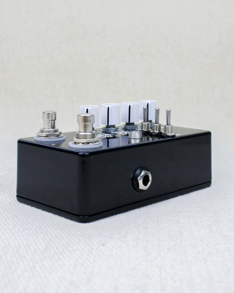 Montreal Assembly Count to 5 Delay Sampler Black/White FX Pedal [Custom Batch 003] - Pedal Jungle