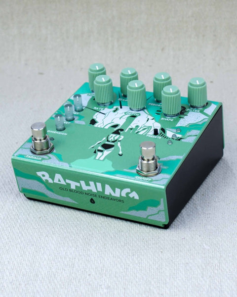 Old Blood Noise Endeavors Bathing Liminal Delay FX Pedal [Algae] - Pedal Jungle