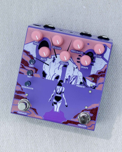 Old Blood Noise Endeavors Bathing Liminal Delay FX Pedal [Orchid] - Pedal Jungle