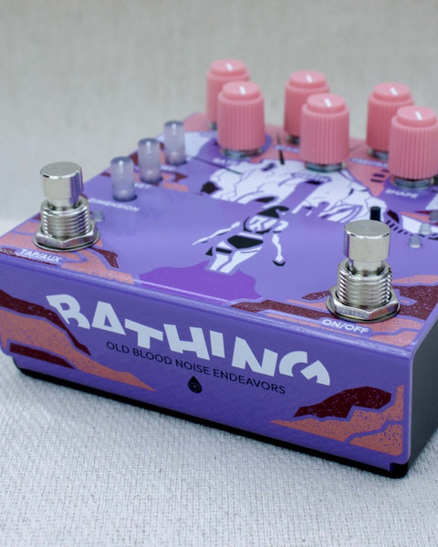 Old Blood Noise Endeavors Bathing Liminal Delay FX Pedal [Orchid] - Pedal Jungle