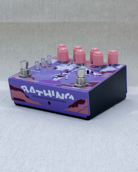 Old Blood Noise Endeavors Bathing Liminal Delay FX Pedal [Orchid] - Pedal Jungle