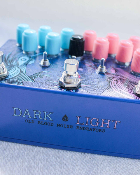 Old Blood Noise Endeavors Dark Light Dual Reverb FX Pedal [Blueberry Dusk] - Pedal Jungle
