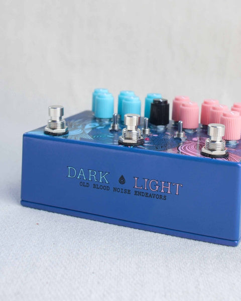 Old Blood Noise Endeavors Dark Light Dual Reverb FX Pedal [Blueberry Dusk] - Pedal Jungle