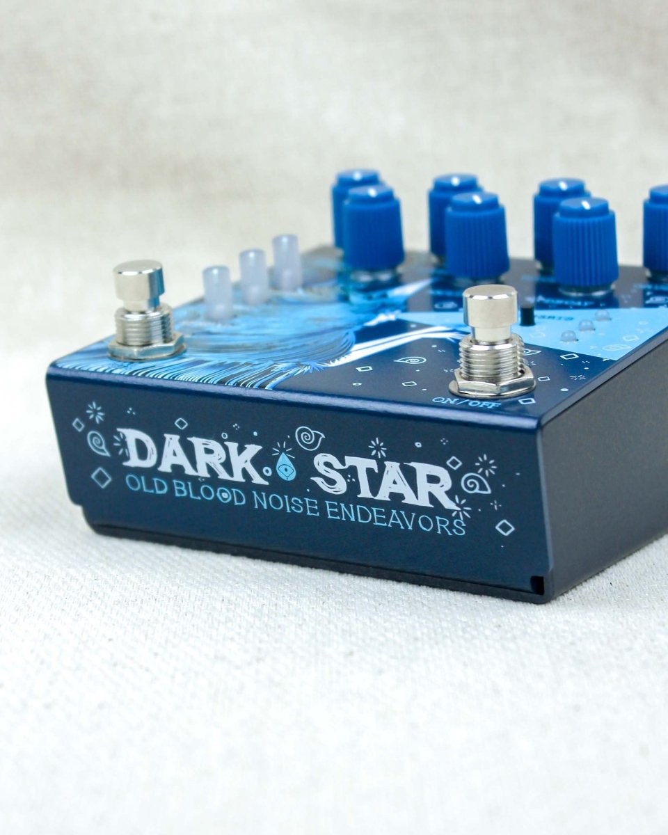 Old Blood Noise Endeavors Dark Star Stereo Soundscape Reverb FX Pedal - Pedal Jungle