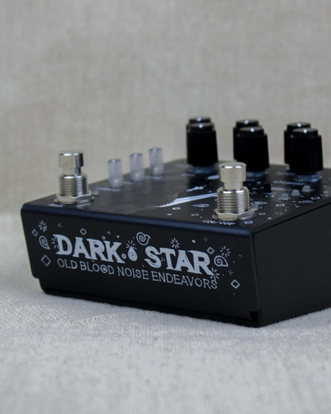 darkstar pedal Dark Star Stereo Reverb FX Pedal | Black