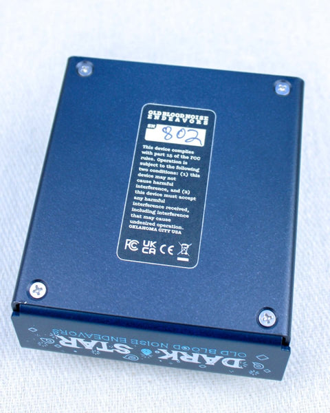 Old Blood Noise Endeavors Dark Star Stereo Soundscape Reverb FX Pedal [Used] - Pedal Jungle