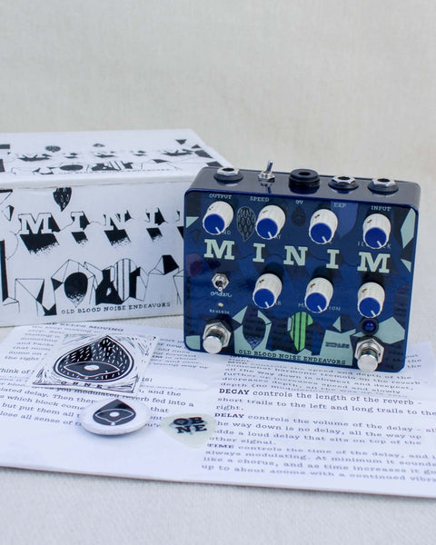 Old Blood Noise Endeavors Minim Reverb, Delay & Reverse FX Pedal [Used] - Pedal Jungle