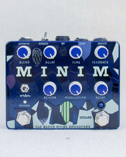 Old Blood Noise Endeavors Minim Reverb, Delay & Reverse FX Pedal [Used] - Pedal Jungle
