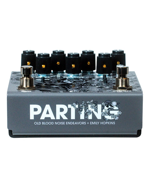 Old Blood Noise Endeavors Parting Glitch Delay Reverb Crushing Modulation Device FX Pedal [Stone] - Pedal Jungle