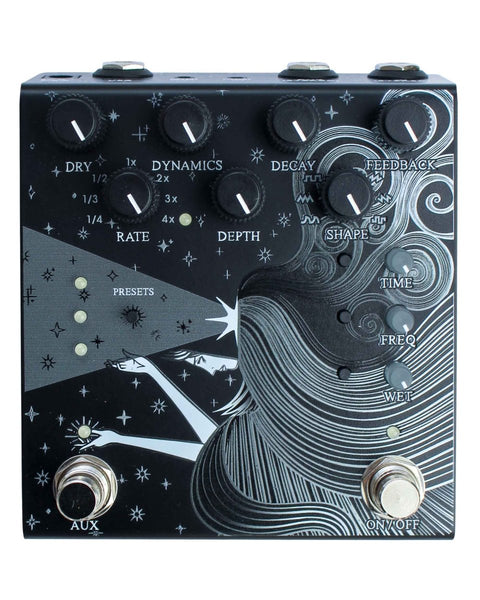 Old Blood Noise Endeavors Sunlight Stereo Modulated Reverb FX Pedal [Black] - Pedal Jungle
