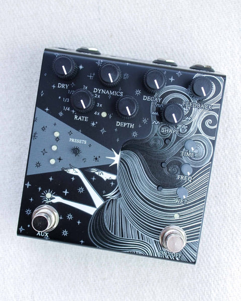 Old Blood Noise Endeavors Sunlight Stereo Modulated Reverb FX Pedal [Black] - Pedal Jungle