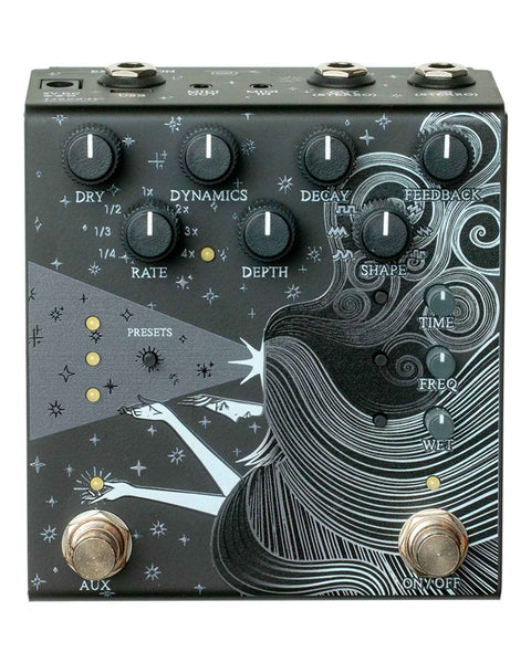 Old Blood Noise Endeavors Sunlight Stereo Modulated Reverb FX Pedal [Black] - Pedal Jungle