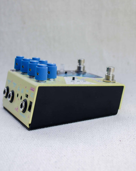 Old Blood Noise Endeavors Sunlight Stereo Modulated Reverb FX Pedal [Yellow] - Pedal Jungle
