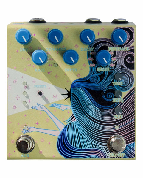 Old Blood Noise Endeavors Sunlight Stereo Modulated Reverb FX Pedal [Yellow] - Pedal Jungle