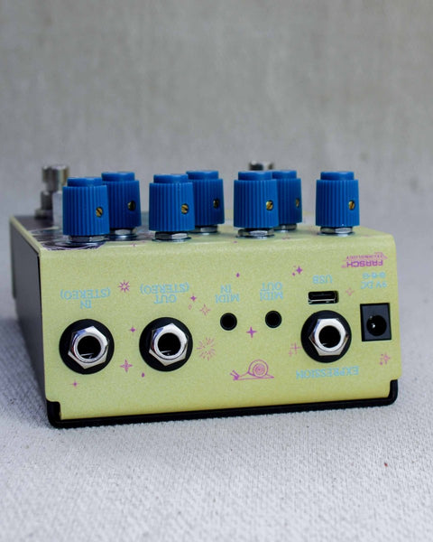 Old Blood Noise Endeavors Sunlight Stereo Modulated Reverb FX Pedal [Yellow] - Pedal Jungle