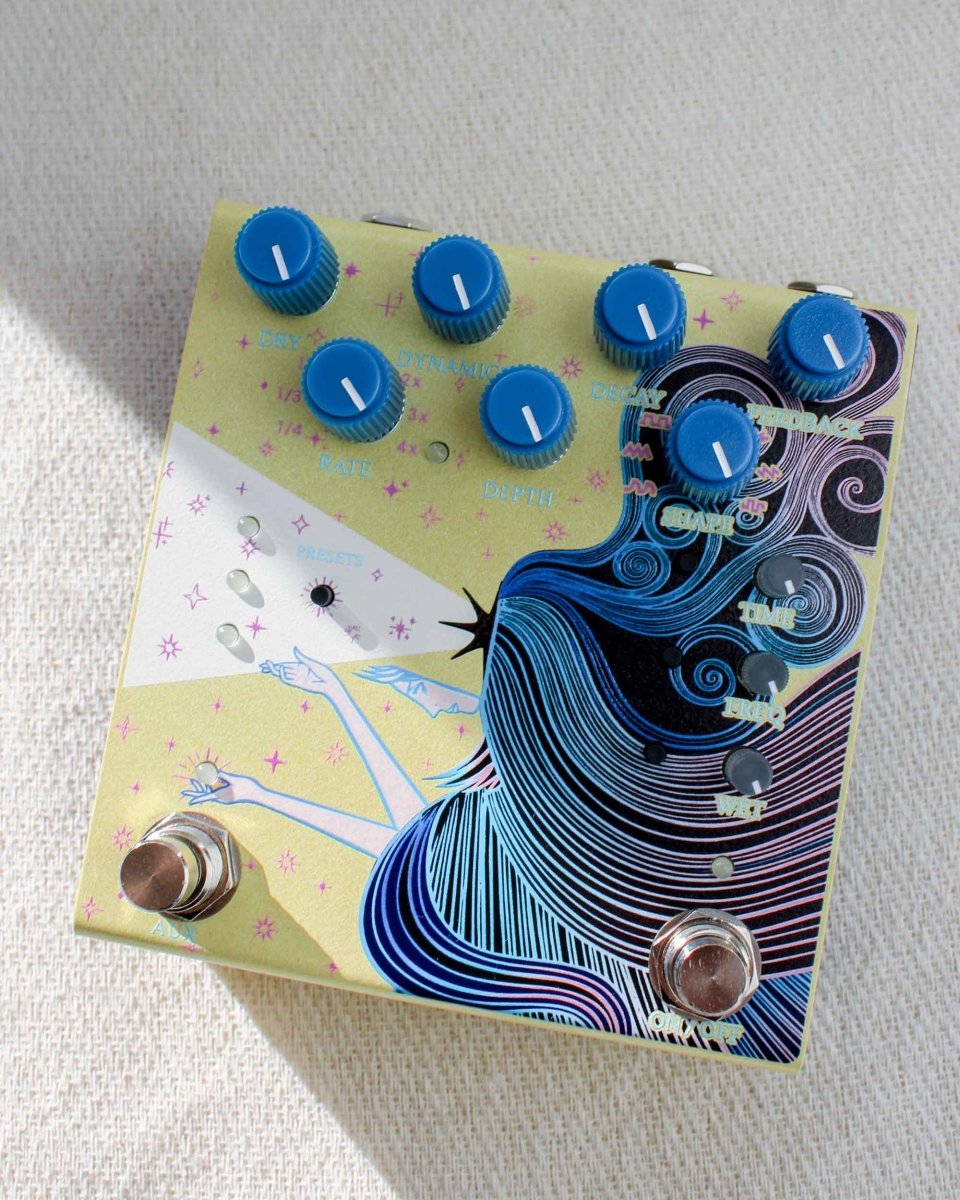 Sunlight Stereo Modulated Reverb FX Pedal | Old Blood Noise