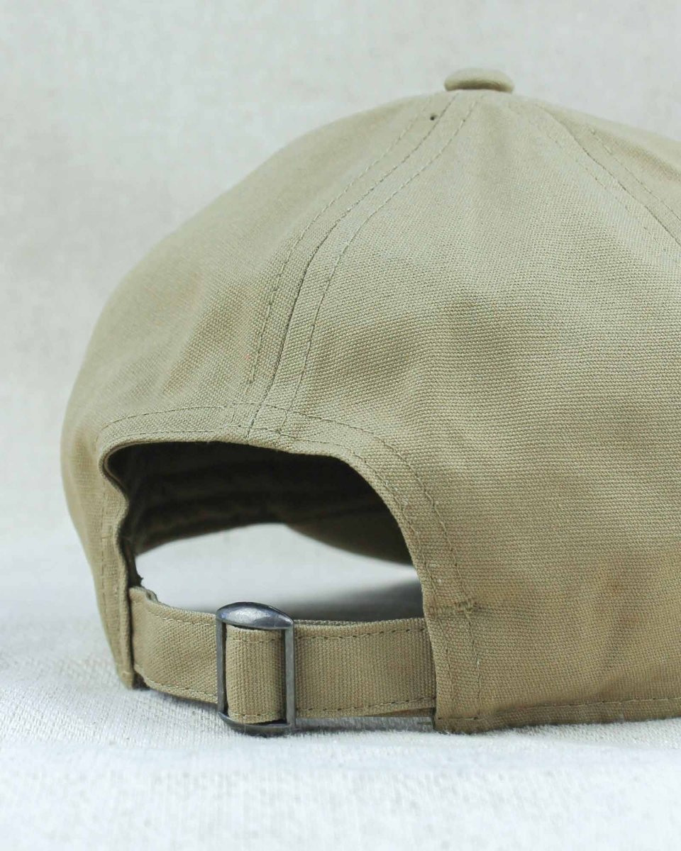 Pedal Jungle Organic Cotton 6 Panel Cap Sand - Pedal Jungle