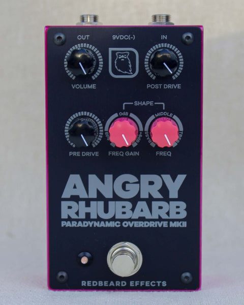 Red Beard Effects Angry Rhubarb Paradynamic Overdrive MK2 FX Pedal [Used] - Pedal Jungle