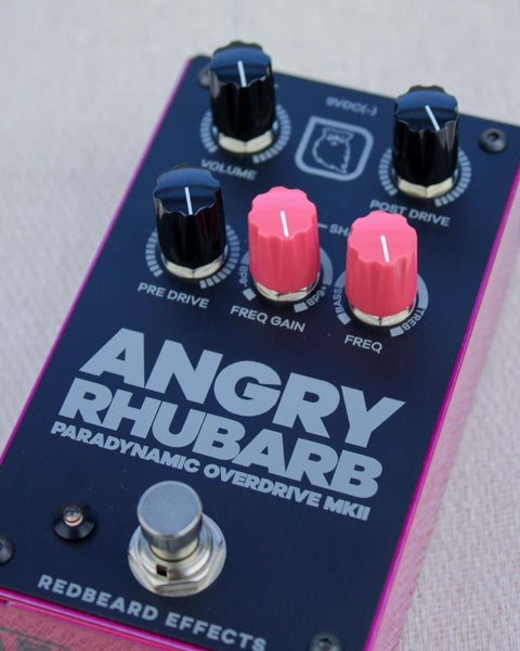 Red Beard Effects Angry Rhubarb Paradynamic Overdrive MK2 FX Pedal [Used] - Pedal Jungle