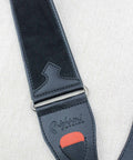 Right On! Straps Divine Black Vegan Guitar Strap - Pedal Jungle