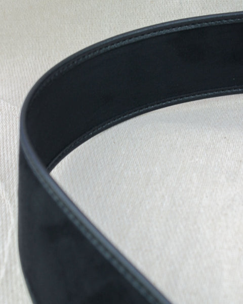 Right On! Straps Divine Black Vegan Guitar Strap - Pedal Jungle