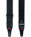 Right On! Straps Divine Black Vegan Guitar Strap - Pedal Jungle