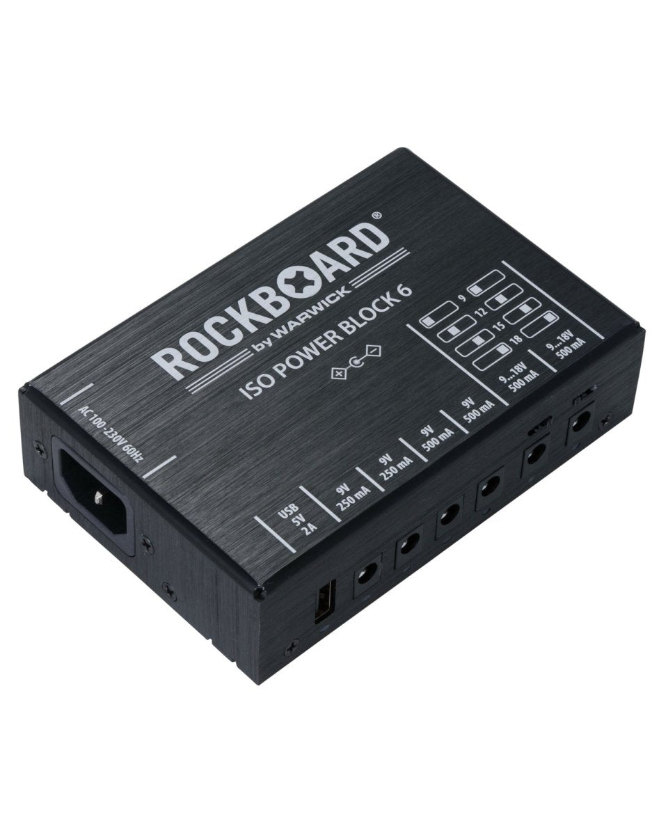 RockBoard ISO Power Block V6 IEC - Pedal Jungle