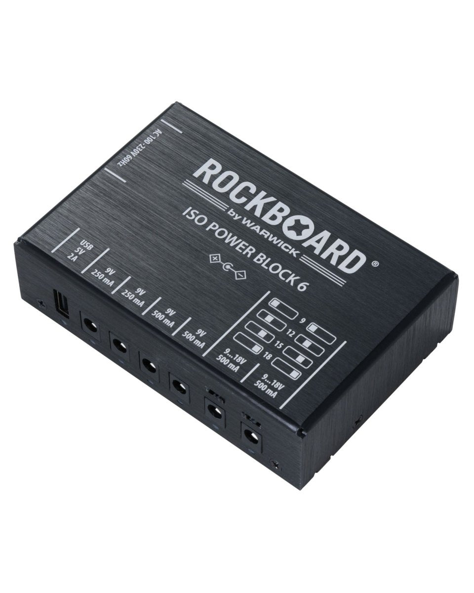 RockBoard ISO Power Block V6 IEC - Pedal Jungle