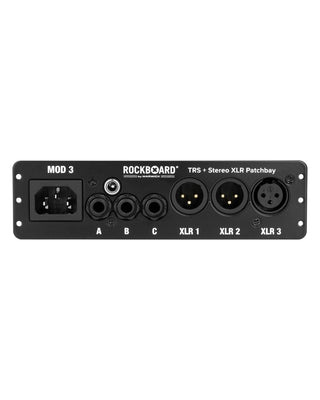 RockBoard MOD 3 V2 TRS, DC, IEC & XLR Patchbay - Pedal Jungle