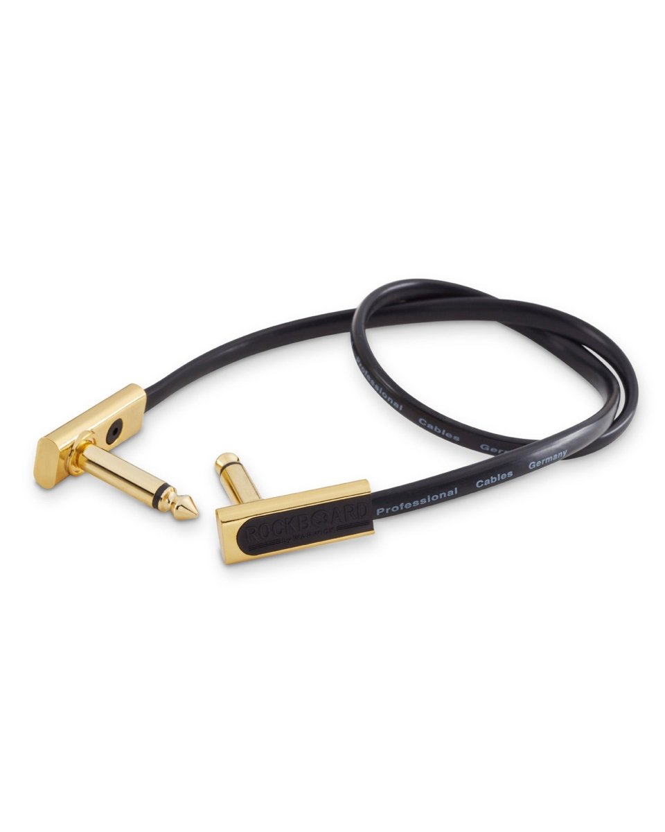 RockBoard Standard Series Flat Patch Cable Gold - Pedal Jungle