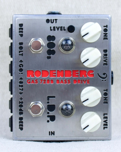 Rodenberg GAS 728B Bass Drive FX Pedal [Used] - Pedal Jungle