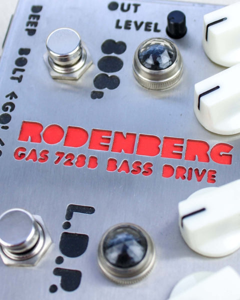 Rodenberg GAS 728B Bass Drive FX Pedal [Used] - Pedal Jungle