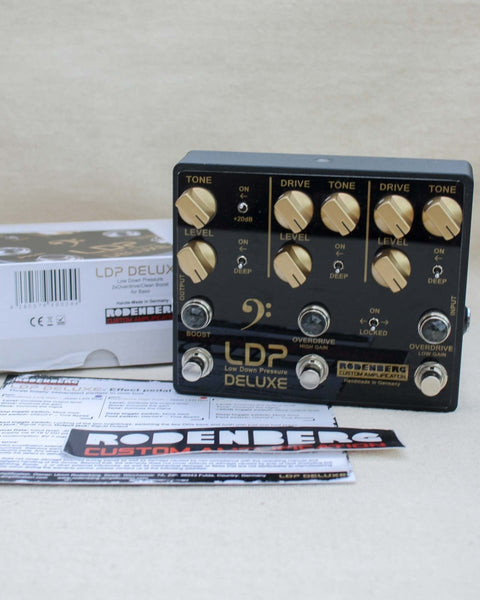 Rodenberg LDP Deluxe Low Down Pressure Overdrive for Bass FX Pedal [Used] - Pedal Jungle