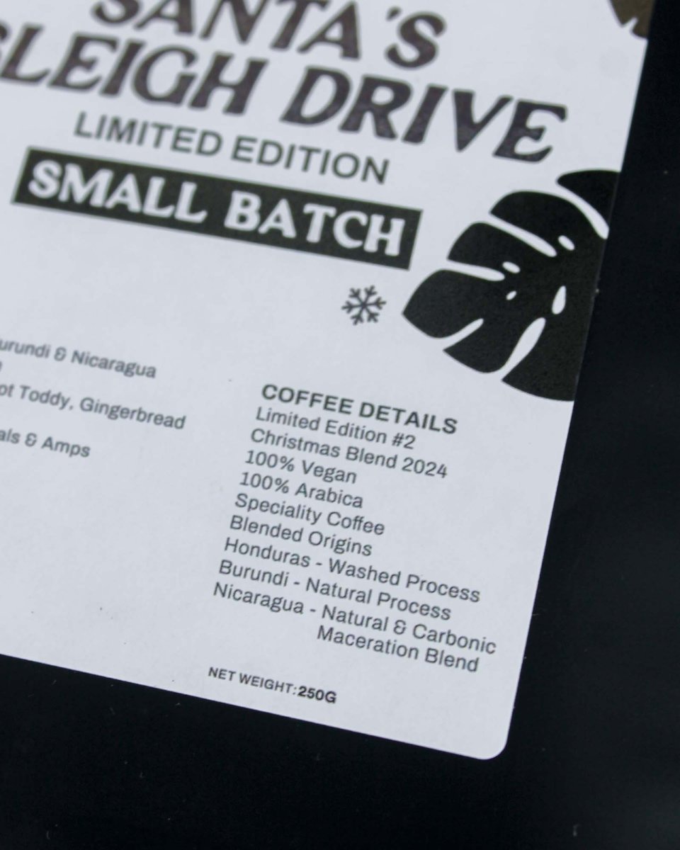 Santa's Sleigh Drive Limited Edition Christmas Blend Coffee - Pedal Jungle