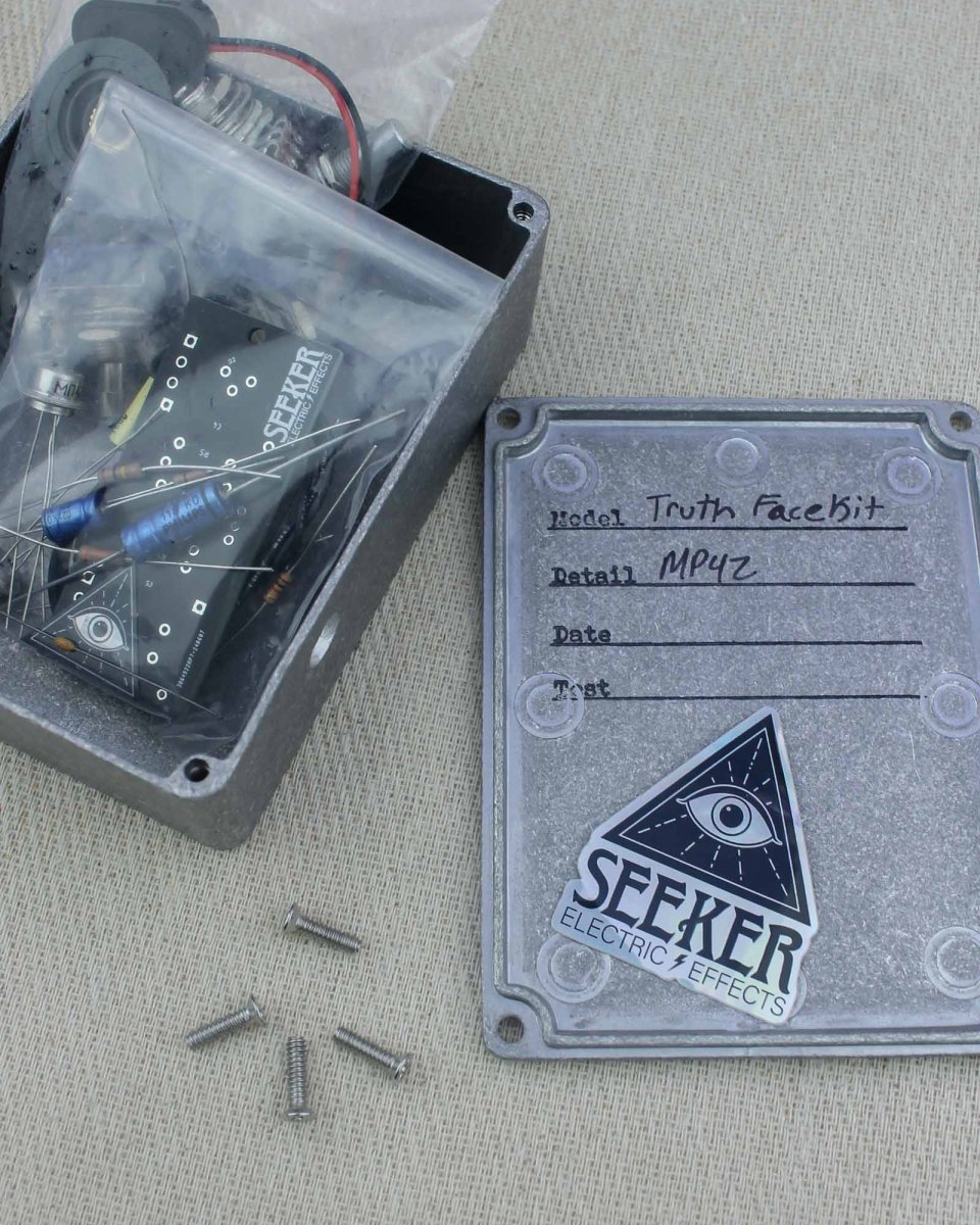 Seeker Electric Effects DIY Truth Face Fuzz Kit [UK Exclusive] - Pedal Jungle