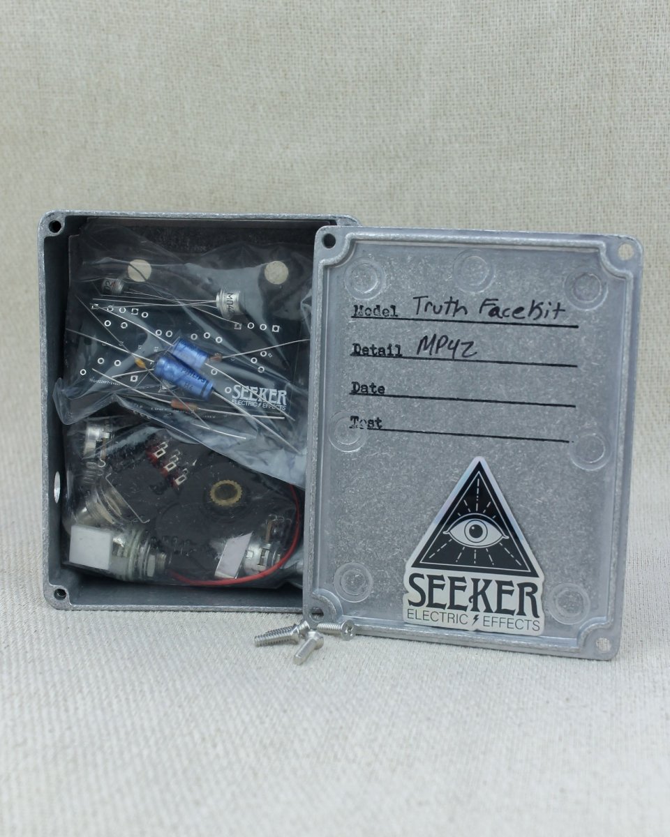 Seeker Electric Effects DIY Truth Face Fuzz Kit [UK Exclusive] - Pedal Jungle