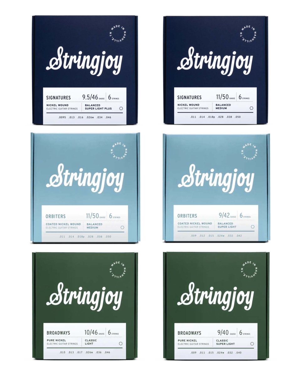 Stringjoy Electric Guitar String Bundle - Pedal Jungle